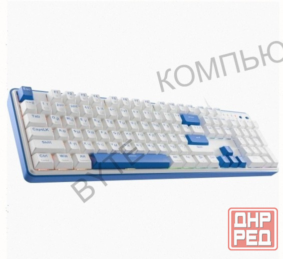 Клавиатура Redragon Faye Pro ru, Rgb, Белый-синий (72257) - арт:8718 Макеевка - изображение 3