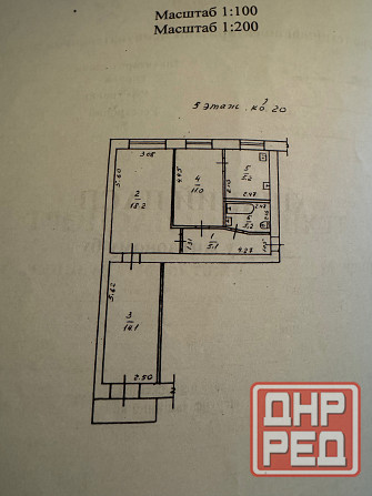 Продам квартиру в Ясиноватой 3-комн. 57 квадратов; 5/5; 55 квартал 3 млн. торг; собственник Ясиноватая - изображение 9