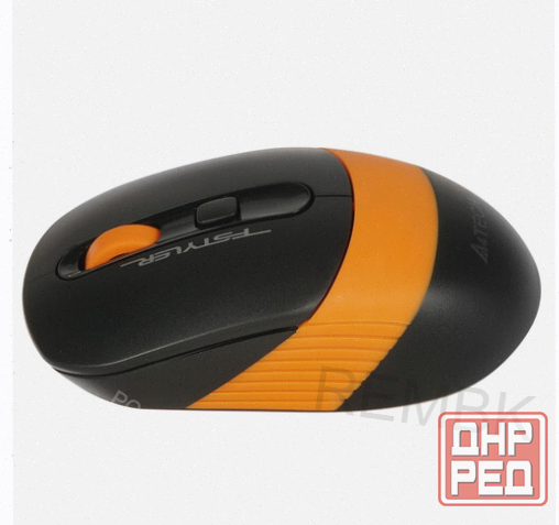 Мышь Беспроводная a4tech Fstyler fg10s [1204066] Черный/оранжевый - арт:3980 Макеевка - изображение 3