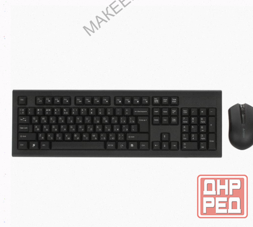 Клавиатура+мышь Беспроводная a4tech Fstyler 3000ns Черный - арт:8904 Макеевка - изображение 1