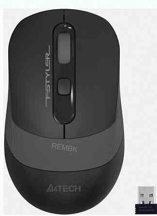 A-4tech Мышь Fstyler fg10s Черный/серый Оптическая (2000dpi) Беспроводная Usb [1204030] - арт:9055 Макеевка