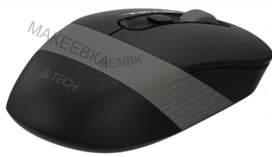 A-4tech Мышь Fstyler fg10s Черный/серый Оптическая (2000dpi) Беспроводная Usb [1204030] - арт:9055 Макеевка