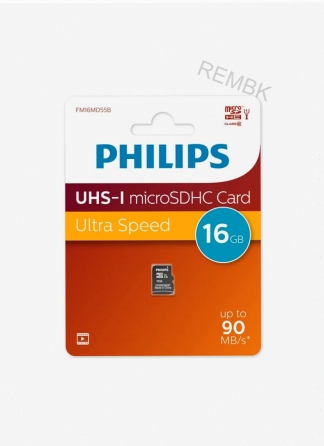 Флеш Карта Microsd 16gb Philips High Speed Microsdhc Class 10 90mb/s - арт:2751 Макеевка