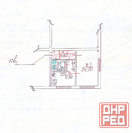 Под коммерцию фасад на бул Шевченко 60м2 район Калининского рынка Донецк - изображение 2