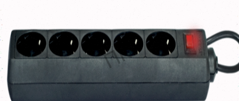 Сетевой Фильтр Defender es, 5.0 м, 5 Розеток, Черный - арт:3231 Макеевка
