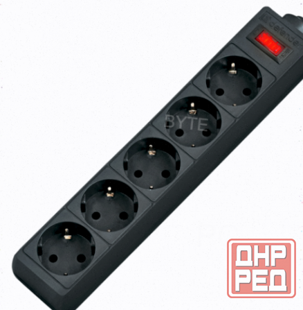 Сетевой Фильтр Defender es, 5.0 м, 5 Розеток, Черный - арт:3231 Макеевка - изображение 3