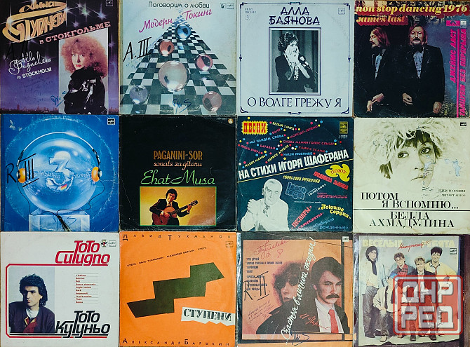 Виниловые пластинки 100 шт Оптом за 2500 Донецк - изображение 3