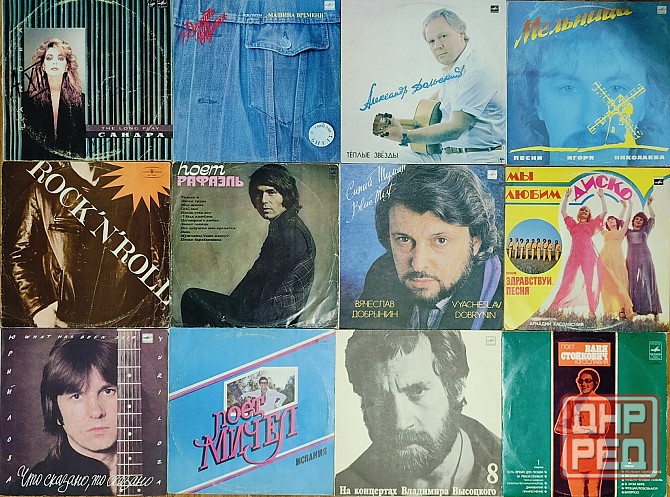 Виниловые пластинки 100 шт Оптом за 2500 Донецк - изображение 1