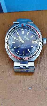 Часы Амфибия Восток 21 камень. ссср. Донецк