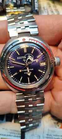 Часы Амфибия Восток 21 камень. ссср. Донецк