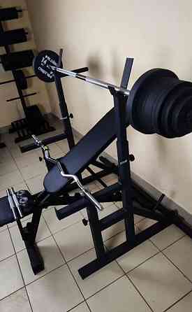 Лавка стойка для жима приседа Донецк