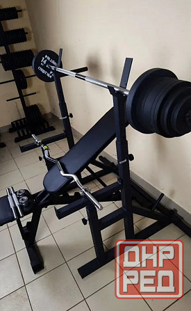 Лавка стойка для жима приседа Донецк - изображение 1