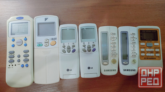 Пульты для кондиционера оригинал Daikin.Mitsubihi heavy.Carrier.LG.Samsung Донецк - изображение 1