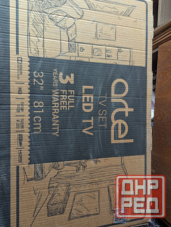 Телевизор artel tv led 32h90g Макеевка - изображение 3