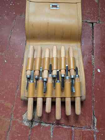 Набор штихелей резцов по дереву ссср Макеевка