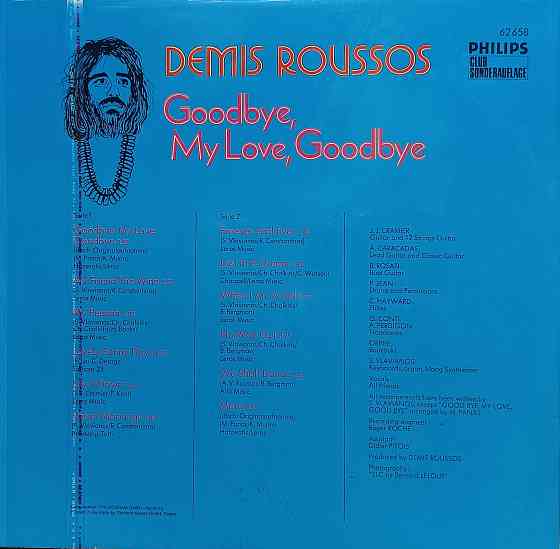 Виниловая пластинка LP Demis Roussos - Goodbye,my Love, Goodbye - Донецк