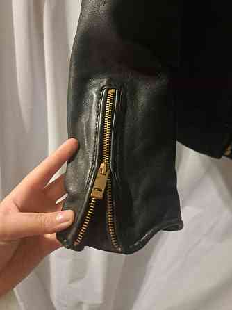 Куртка косуха натуральная кожа ZARA Макеевка