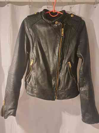 Куртка косуха натуральная кожа ZARA Макеевка