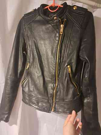 Куртка косуха натуральная кожа ZARA Макеевка