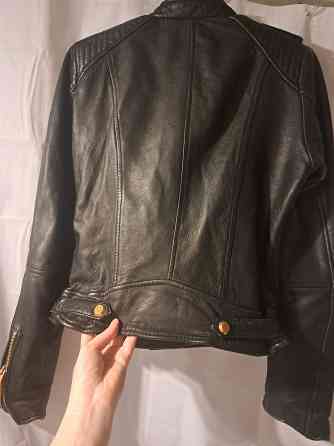 Куртка косуха натуральная кожа ZARA Макеевка