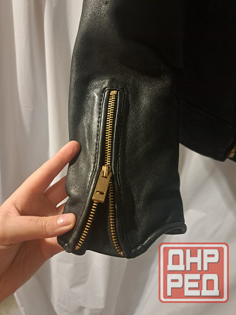 Куртка косуха натуральная кожа ZARA Макеевка - изображение 3