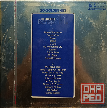 Виниловая пластинка LP Boney M. - 20 Golden Hits - Донецк - изображение 2
