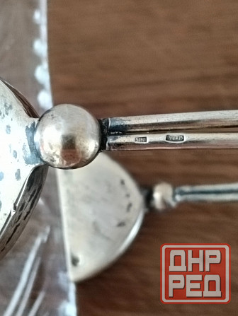 Конфетница, хрусталь с серебряной ручкой Донецк - изображение 7