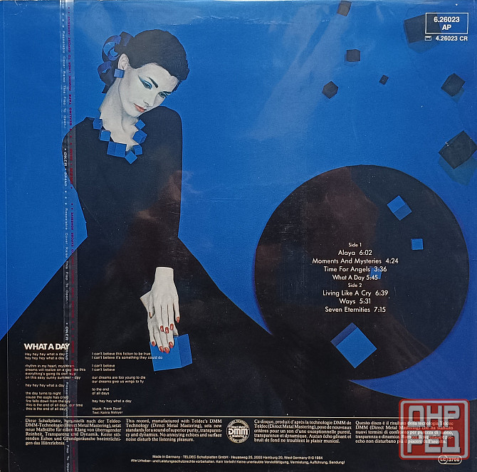 Виниловая пластинка LP "Frank Duval" - Living Like A Cry - Донецк - изображение 2