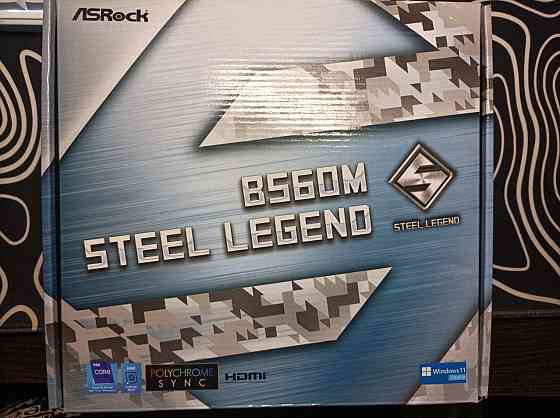 Материнская плата ASRock B560m steel legend Донецк