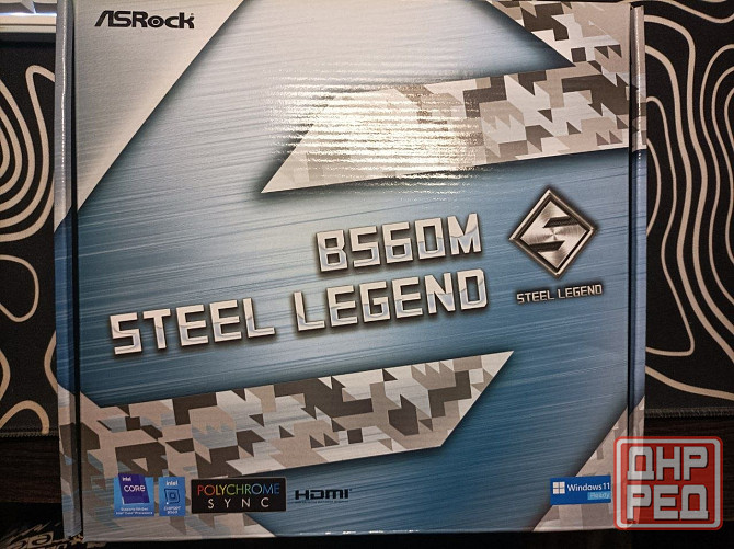 Материнская плата ASRock B560m steel legend Донецк - изображение 1