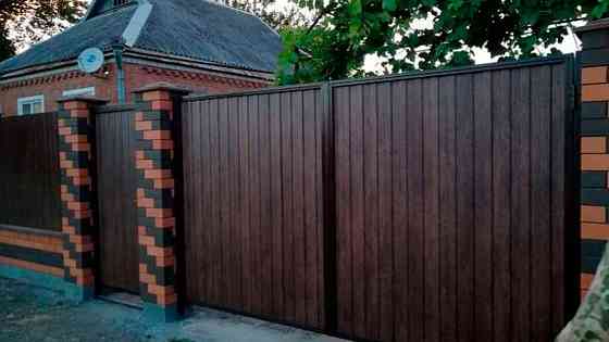 Откатные ворота Донецк Макеевка . Сервис. Комплектующие Донецк