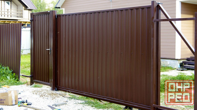 Откатные ворота Донецк Макеевка . Сервис. Комплектующие Донецк - изображение 2