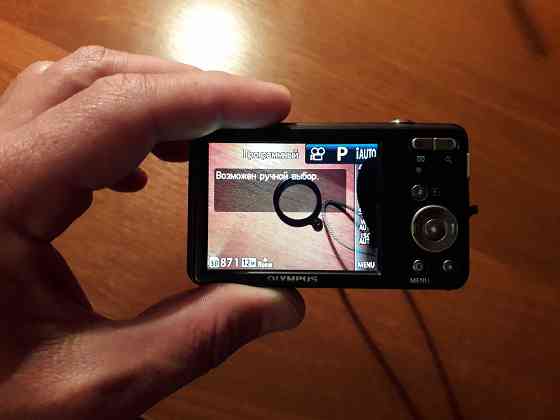 Цифровой фотоаппарат Olympus D700 зарядка USB SD карты 12Mpx Донецк