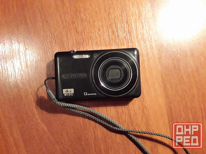 Цифровой фотоаппарат Olympus D700 зарядка USB SD карты 12Mpx Донецк - изображение 1