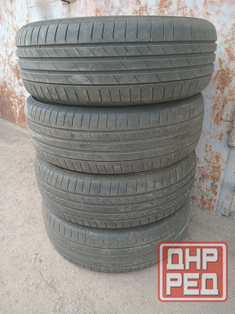 Продаю комплект летней резины 235 60 18,корея Донецк - изображение 1