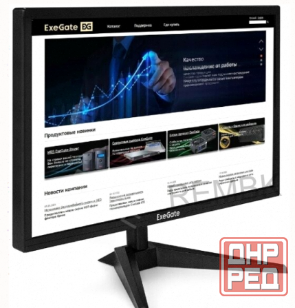 Монитор 27 Exegate eb2700 (tn Led Grade a+, Fhd, 1920x1080@60гц, 16:9, 200cd/m2, 1000:1, - арт:3738 Макеевка - изображение 1