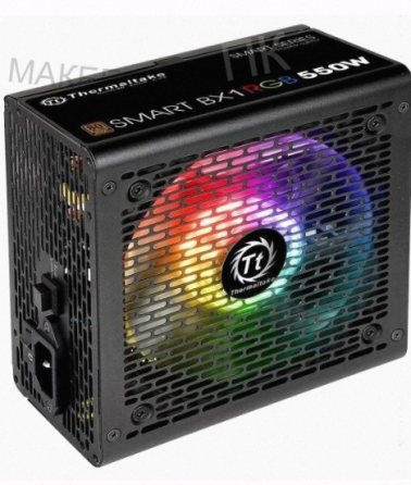Блок Питания Atx 550 вт Thermaltake Smart bx1 Rgb ps-spr-0550nhsabe-1 - арт:7605 Макеевка
