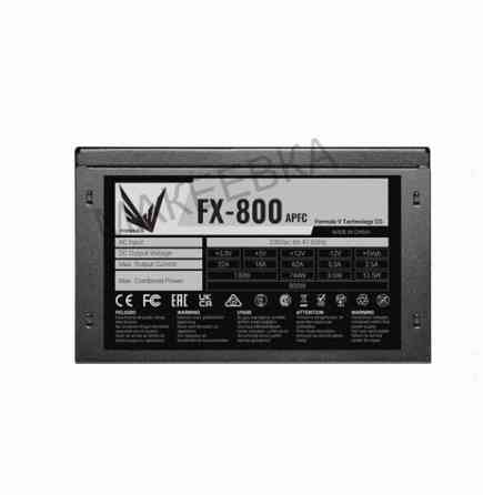 Блок Питания Formula Atx 800w fx-800 (24+4+4pin) Apfc 120mm Fan 4xsata Rtl - арт:4149 Макеевка