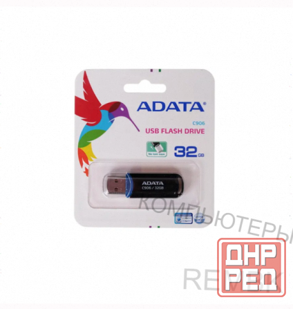 Накопитель Usb 2.0 32гб Adata c906 (ac906-32g-rbk), Черный - арт:6279 Макеевка - изображение 1