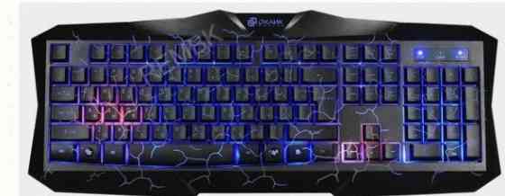 Игровой Комплект Oklick hs-hkm100g Черный 2.2м Мониторы Оголовье hs-hkm100g - арт:2588 Макеевка