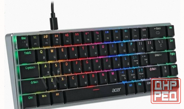 Игровая Клавиатура Acer Okw302 Механическая Led (zl. Kbdcc.01c) - арт:2194 Макеевка - изображение 2