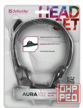 Наушники с Микрофоном (гарнитура) Defender hn-102, Проводная, 1,8 м, Стерео, с Оголовьем, - арт:7232 Макеевка - изображение 2