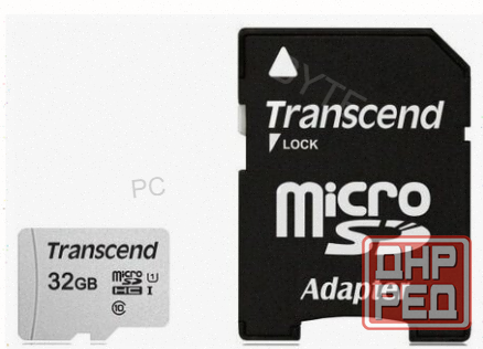 Карта Памяти 32gb Transcend ts32gusd300s-a Microsdhc Class 10 u1 300s + Адаптер - арт:4998 Макеевка - изображение 1