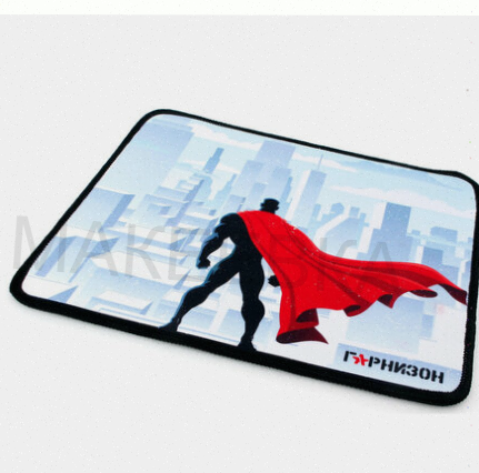 Коврик д/мыши Гарнизон Gmp-145 25х20х0,3см, Супергерой, Ткань+рез(18068) 1918413 - арт:9686 Макеевка
