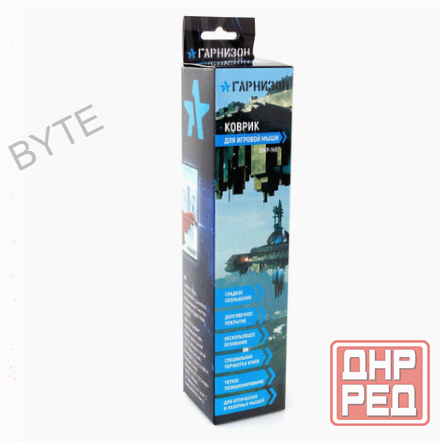 Коврик д/мыши Гарнизон Gmp-145 25х20х0,3см, Супергерой, Ткань+рез(18068) 1918413 - арт:9686 Макеевка - изображение 3