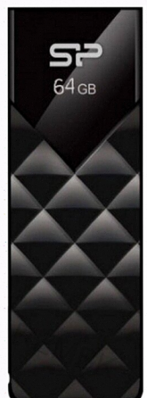 Флеш Диск Silicon Power 64 gb Ultima u03 sp064gbuf2u03v1k, Usb 2.0, Черный - арт:2609 Макеевка