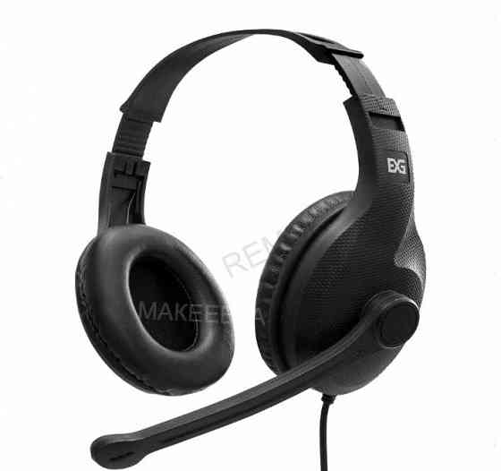 Наушники с Микрофоном Exegate Office hs-102s Black - арт:3745 Макеевка