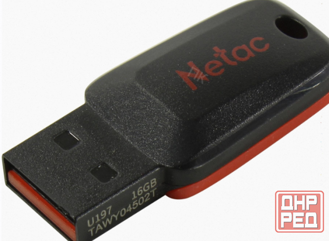 Флеш Диск Netac u197 16gb , Usb2.0, Пластиковая, Черная - арт:4603 Макеевка - изображение 3