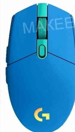 Игровая Мышь Logitech Usb g102 Lightsy Blue 910-005810 Проводная - арт:2691 Макеевка