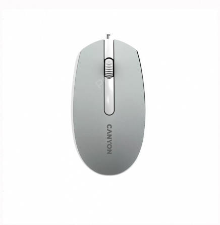 Мышь Canyon m-10, Темно-серый (cne-cms10dg) Оптический, 1000 Dpi, Usb, Проводная - арт:6899 Макеевка